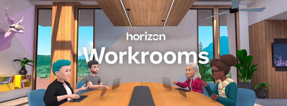 Salas de videoconferência Horizon Workrooms são anunciadas pelo Facebook e podem ser o primeiro passo para o metaverso.