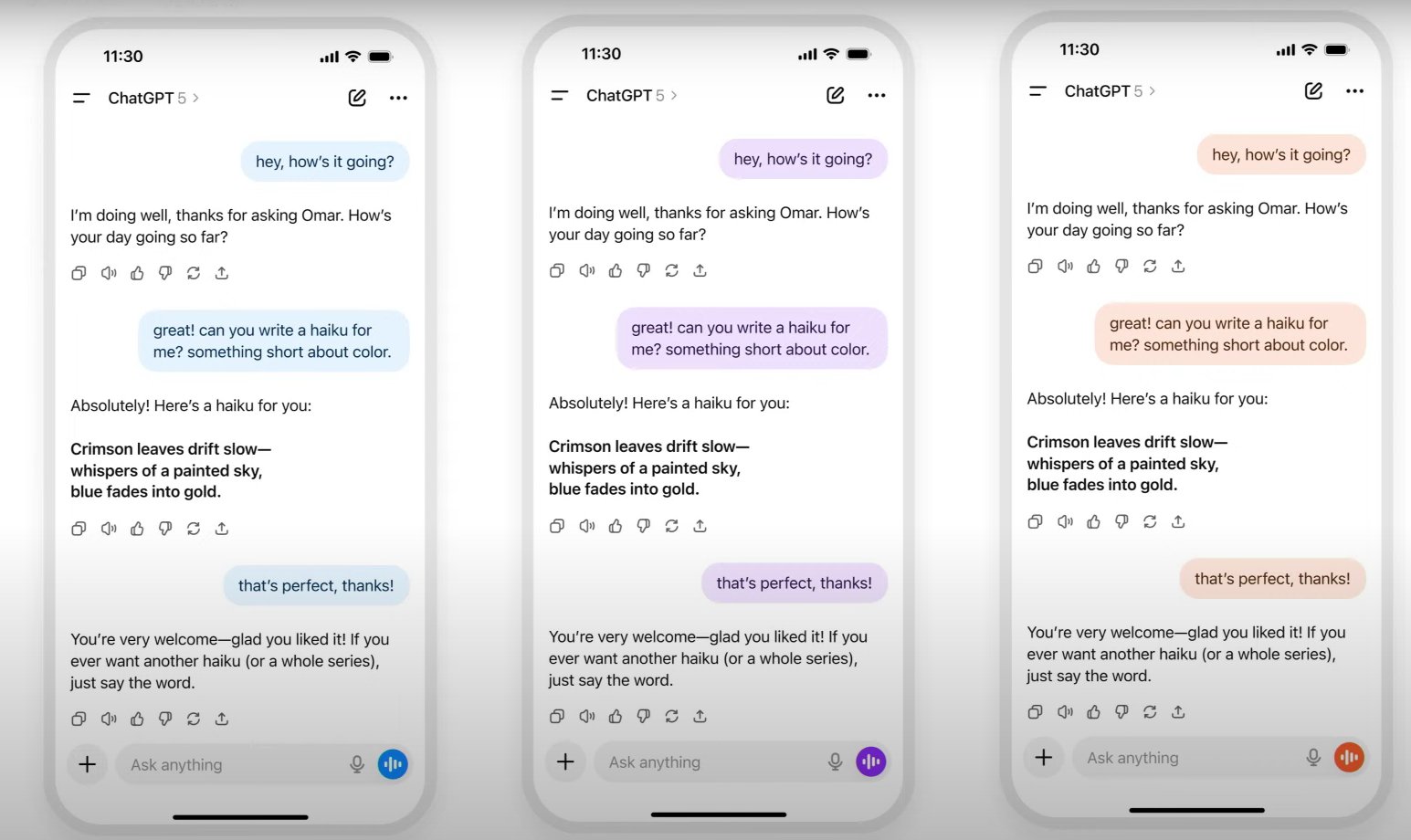 Novas personalidades e opções de customização no ChatGPT